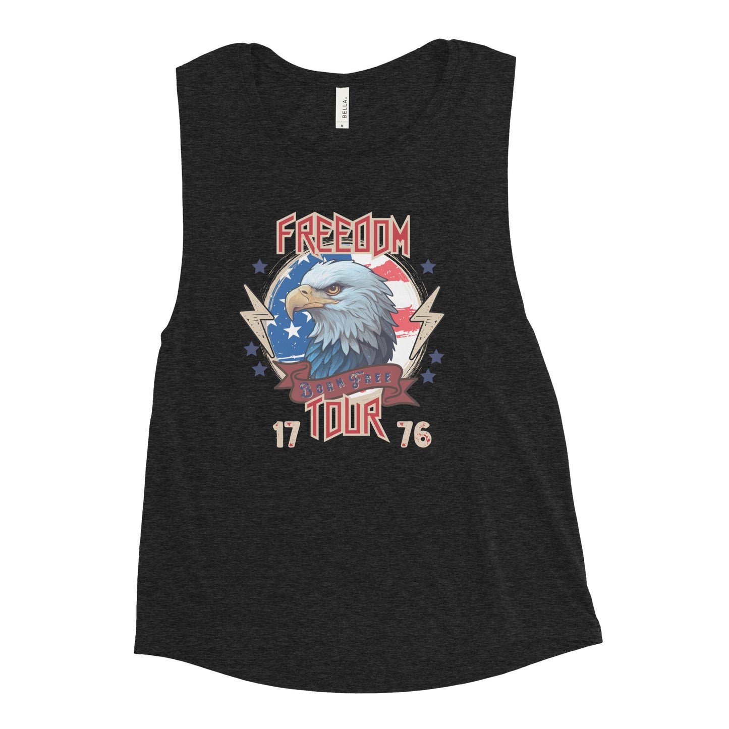 Ladies’ Muscle Tank | Freedom Eagle