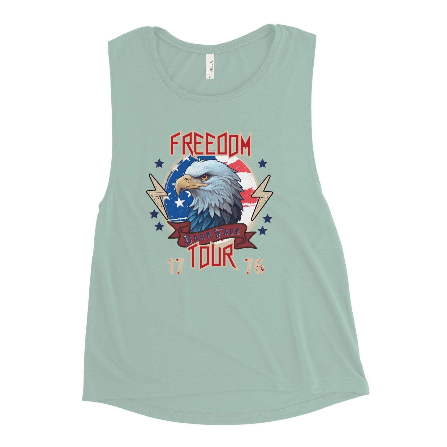 Ladies’ Muscle Tank | Freedom Eagle