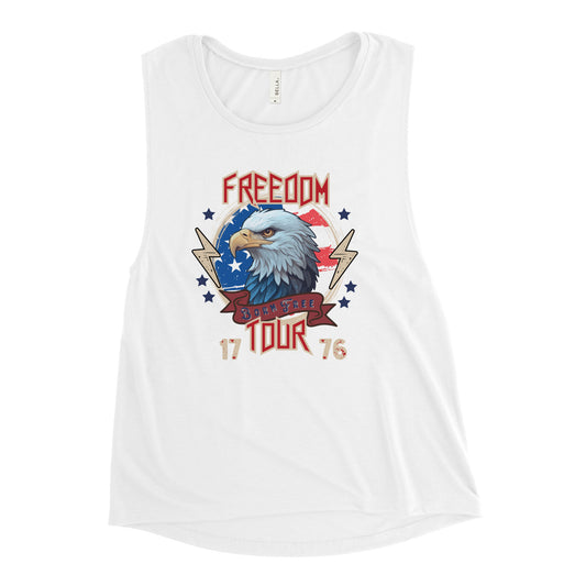 Ladies’ Muscle Tank | Freedom Eagle