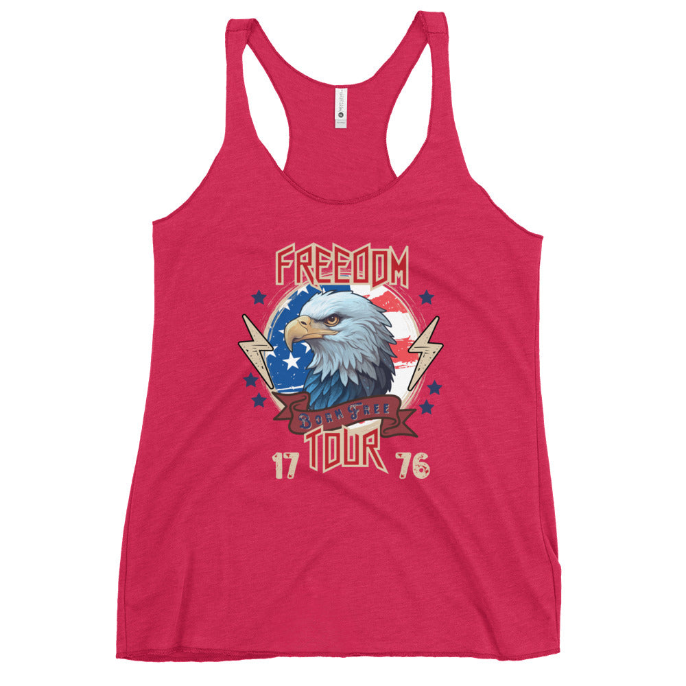 Women's Racerback Tank | Freedom Eagle